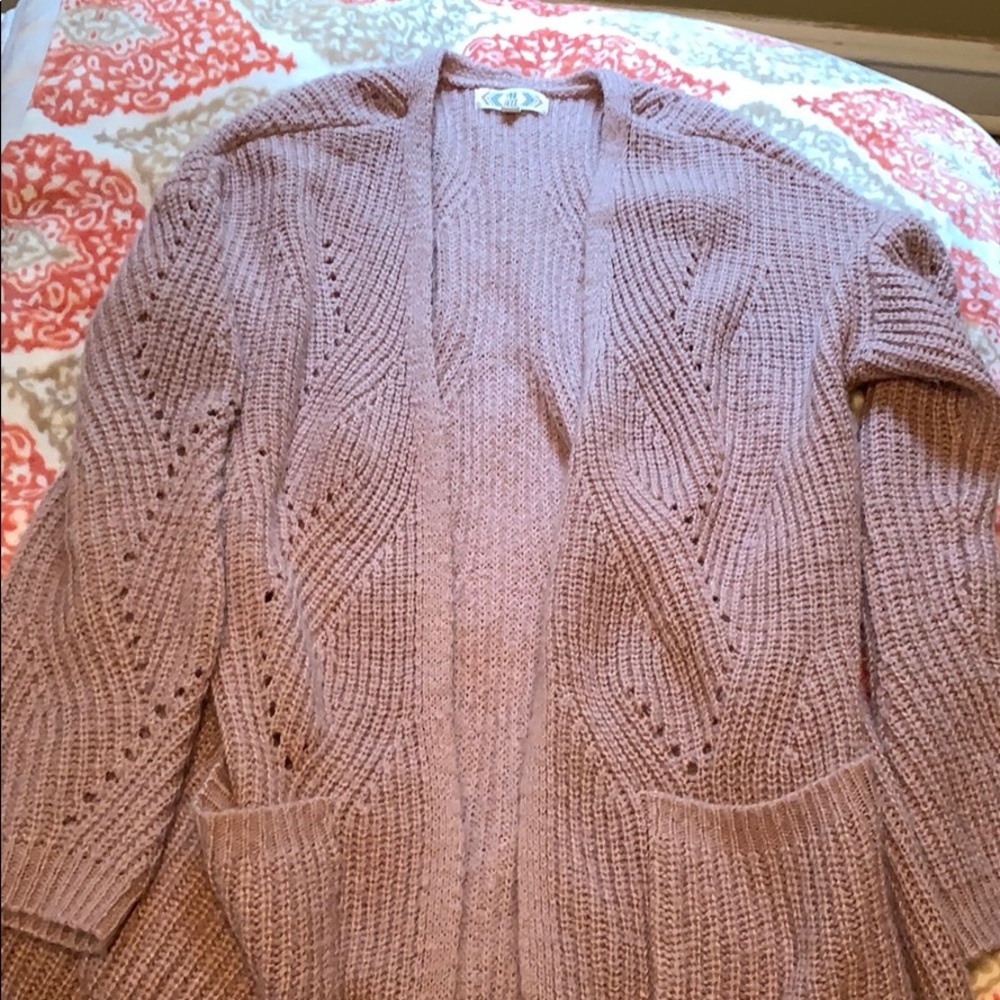 Light link cardigan